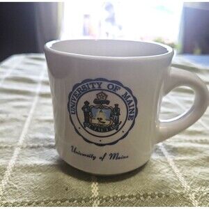 University of Maine Diner Coffee Tea Mug Cream
